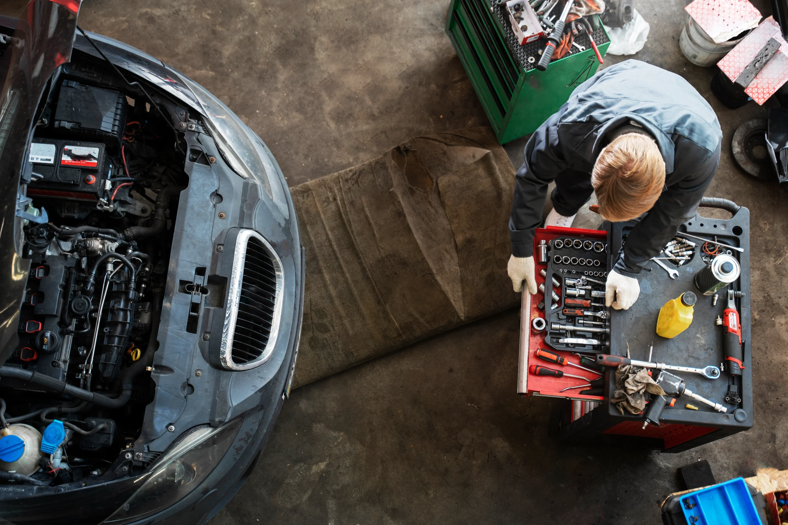 Transmission servicing